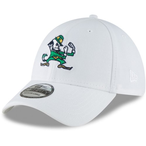 Notre Dame Fighting Irish New Era College Classic 39Thirty Flex Hat - White