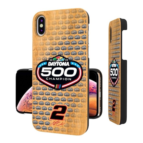 Austin Cindric 2022 Daytona 500 Champion iPhone Bamboo Case