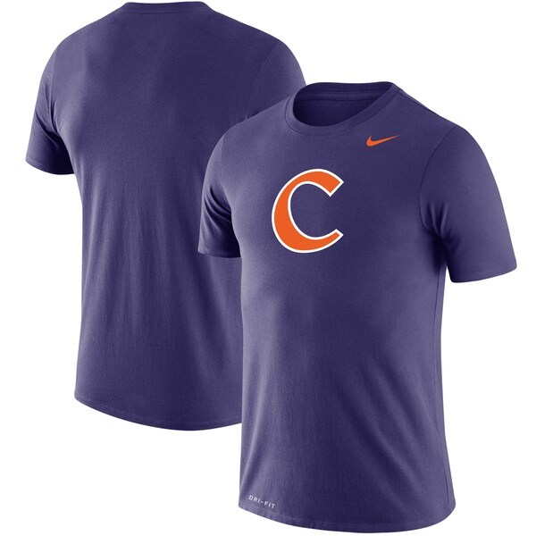 Clemson Tigers Nike School Logo Legend Performance T-Shirt - Purple