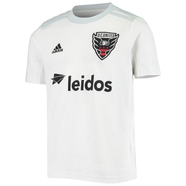 D.C. United adidas Youth 2020 Away Team Replica Jersey - White
