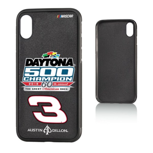 Austin Dillon 2018 Daytona 500 Champion iPhone X Bump Case - Black