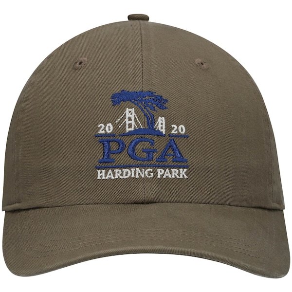 2020 PGA Championship Ahead Vintage Twill Adjustable Hat - Brown