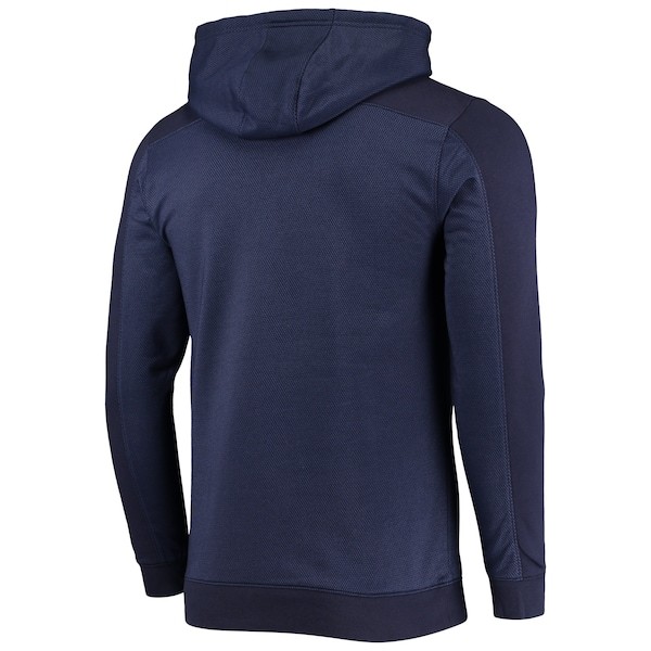 Navy Midshipmen Under Armour Game Day All Day Pullover Hoodie - Navy