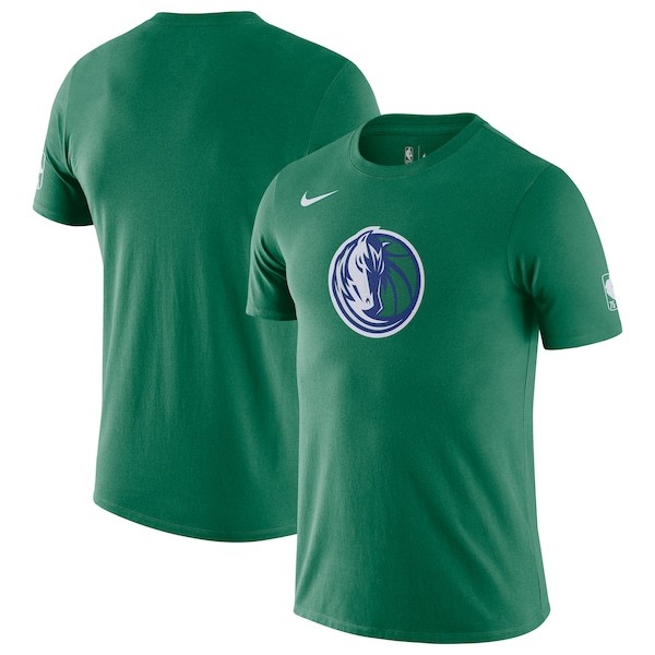 Dallas Mavericks Nike 2021/22 City Edition Essential Logo T-Shirt - Green