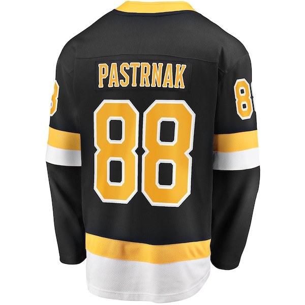 David Pastrnak Boston Bruins Fanatics Branded Alternate Premier Breakaway Player Jersey - Black