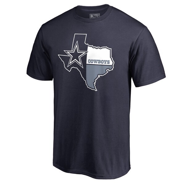 Dallas Cowboys Fanatics Branded Hometown Collection T-Shirt - Navy