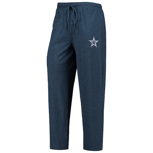 Dallas Cowboys Concepts Sport Meter Long Sleeve T-Shirt & Pants Sleep Set - Navy/Gray