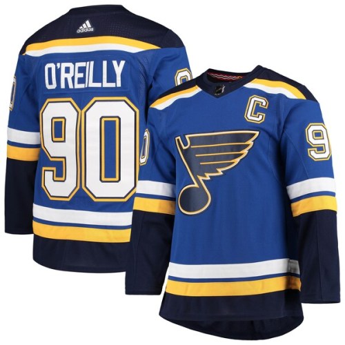 Ryan O'Reilly St. Louis Blues adidas Home Captain Patch Primegreen Authentic Pro Player Jersey - Blue