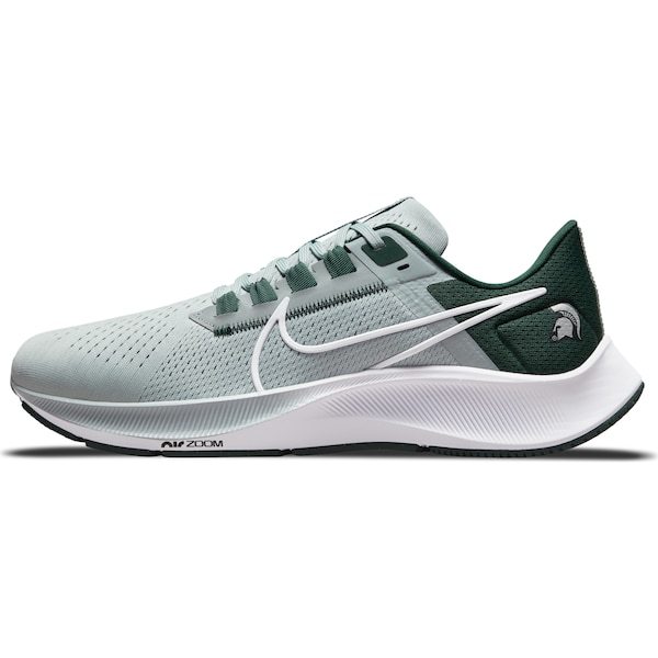 Michigan State Spartans Nike Unisex Zoom Pegasus 38 Running Shoe - Gray