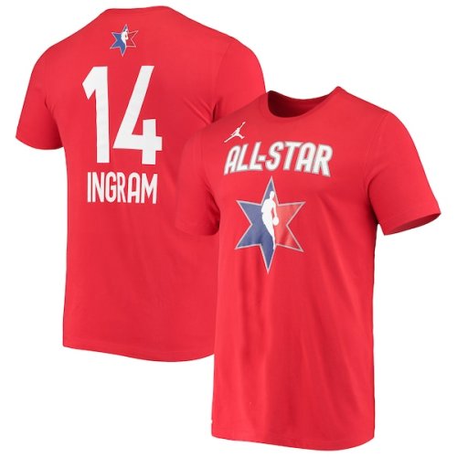 Brandon Ingram New Orleans Pelicans Nike All-Star Game Name & Number Performance T-Shirt - Red