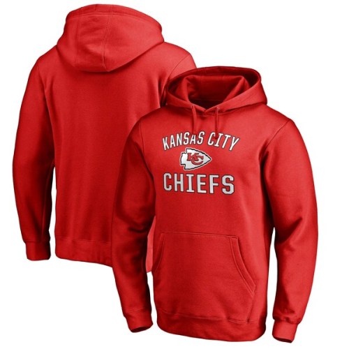Kansas City Chiefs Fanatics Branded Victory Arch Team Pullover Hoodie - Red