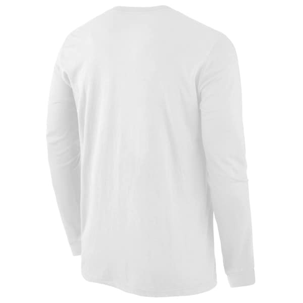 South Carolina Gamecocks Fanatics Branded Campus Logo Long Sleeve T-Shirt - White