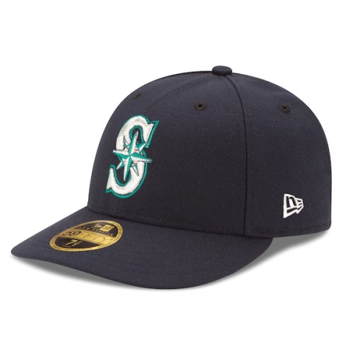 Seattle Mariners New Era Authentic Collection On Field Low Profile Game 59FIFTY Fitted Hat - Navy