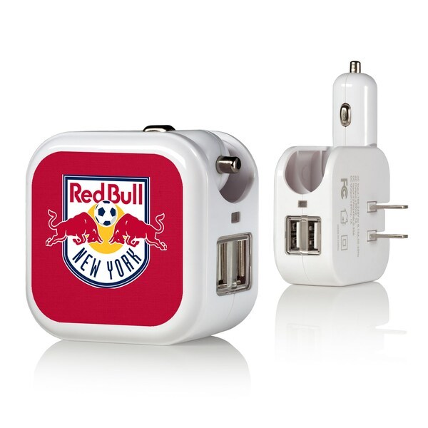 New York Red Bulls Solid Design USB Charger