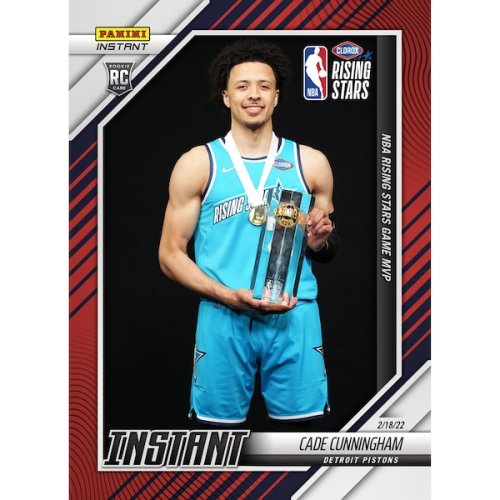 Cade Cunningham Detroit Pistons Fanatics Exclusive Parallel Panini Instant NBA Rising Stars Game MVP Single Rookie Trading Card - Limited Edition of 99