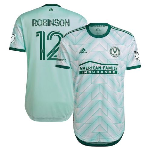 Miles Robinson Atlanta United FC adidas 2022 The Forest Kit Authentic Player Jersey - Mint