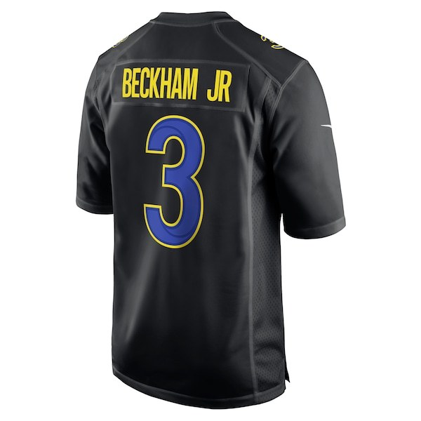 Odell Beckham Jr. Los Angeles Rams Nike Super Bowl LVI Bound Game Fashion Jersey - Black