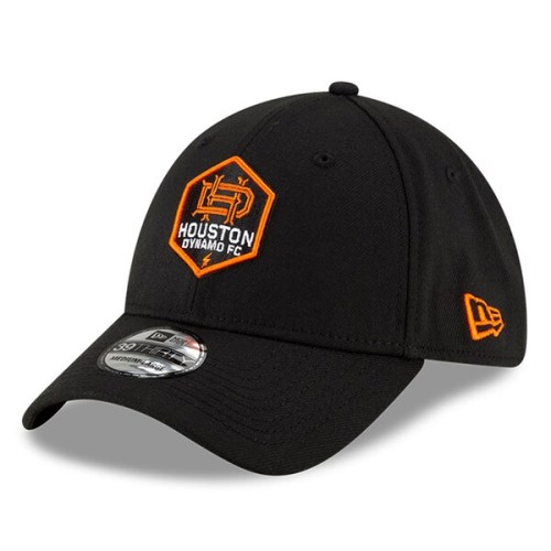 Houston Dynamo New Era Team Basic 39THIRTY Flex Hat - Black
