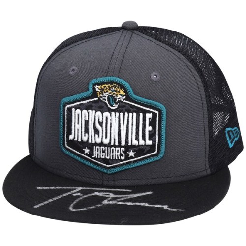 Trevor Lawrence Jacksonville Jaguars Fanatics Authentic Autographed New Era 2021 NFL Draft Trucker Cap
