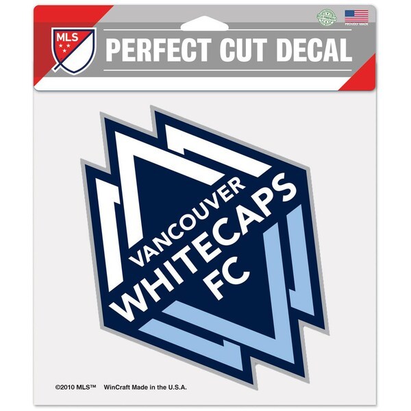 Vancouver Whitecaps FC WinCraft 8" x 8" Perfect Cut Decal