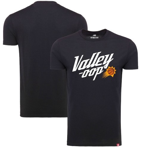 Phoenix Suns Sportiqe 2021 NBA Playoffs Valley-Oop T-Shirt - Black