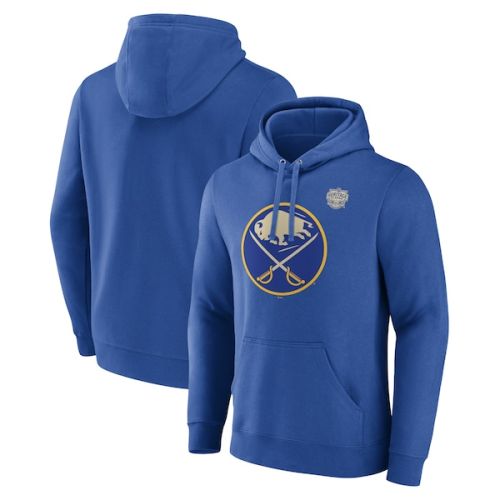 Buffalo Sabres Fanatics Branded 2022 NHL Heritage Classic Primary Pullover Hoodie - Royal