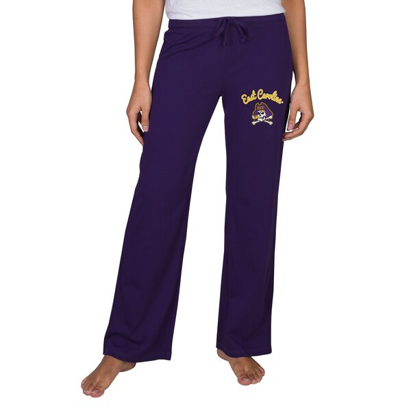 ECU Pirates Concepts Sport Women's Solid Knit Pants - Purple