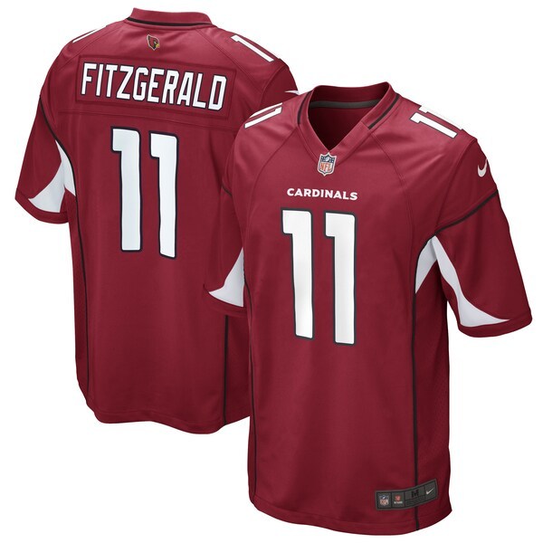 Larry Fitzgerald Arizona Cardinals Nike Game Jersey - Cardinal