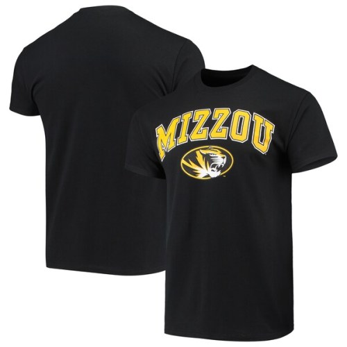 Missouri Tigers Fanatics Branded Wordmark & Logo Campus T-Shirt - Black
