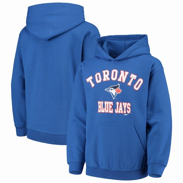 Toronto Blue Jays Stitches Youth Fleece Pullover Hoodie - Royal