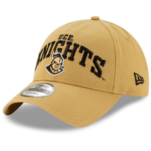 UCF Knights New Era Arch Over Logo 9TWENTY Adjustable Hat - Gold