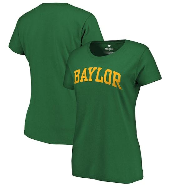 Baylor Bears Fanatics Branded Women's Basic Arch T-Shirt - Green