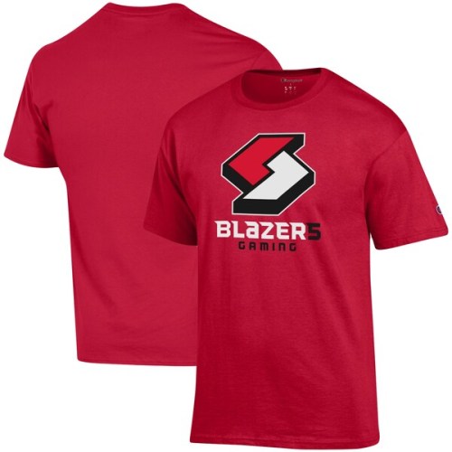 Blazer5 Gaming Champion NBA2K Jersey T-Shirt - Red