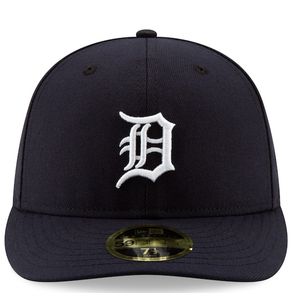 Detroit Tigers New Era Home Authentic Collection On-Field Logo Low Profile 59FIFTY Fitted Hat - Navy
