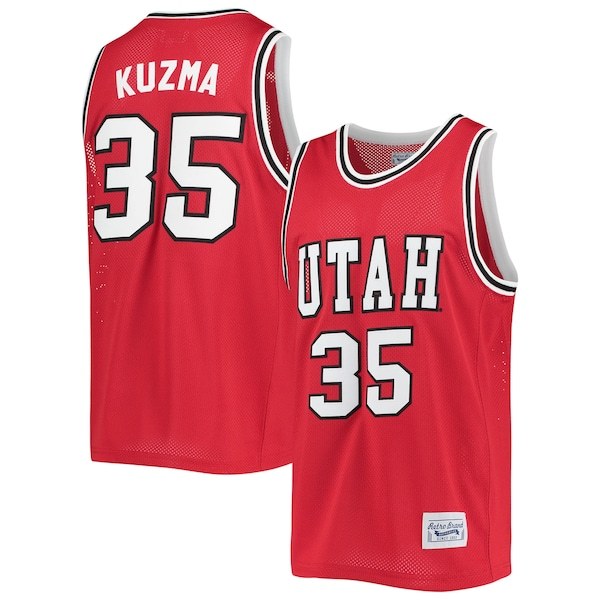 Kyle Kuzma Utah Utes Original Retro Brand Commemorative Classic Basketball Jersey - Red