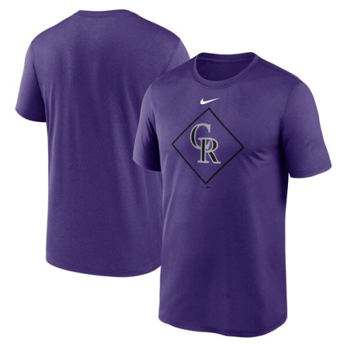 Colorado Rockies Nike Legend Icon Performance T-Shirt - Purple