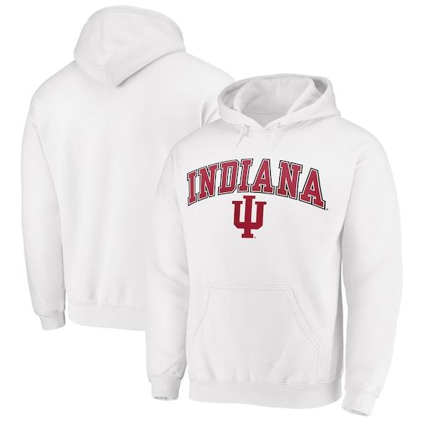 Fanatics Branded Indiana Hoosiers Campus Pullover Hoodie - White