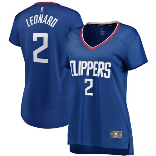 Kawhi Leonard LA Clippers Fanatics Branded Women's Fast Break Player Jersey - Icon Edition - Royal