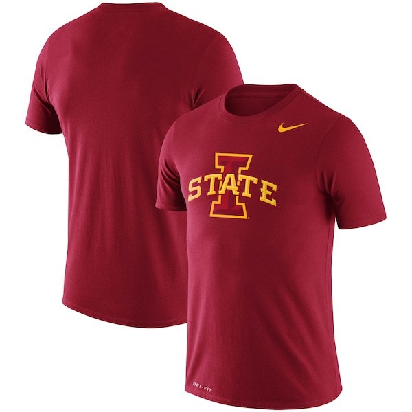 Iowa State Cyclones Nike Legend Logo Performance T-Shirt - Cardinal