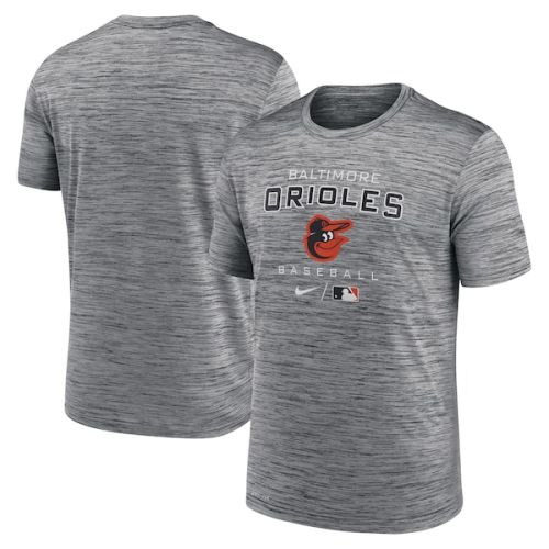 Baltimore Orioles Nike Authentic Collection Velocity Practice Performance T-Shirt - Anthracite