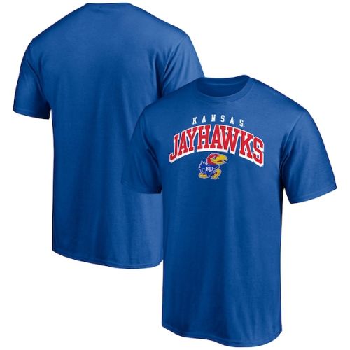 Kansas Jayhawks Fanatics Branded Big & Tall Line Corps T-Shirt - Royal