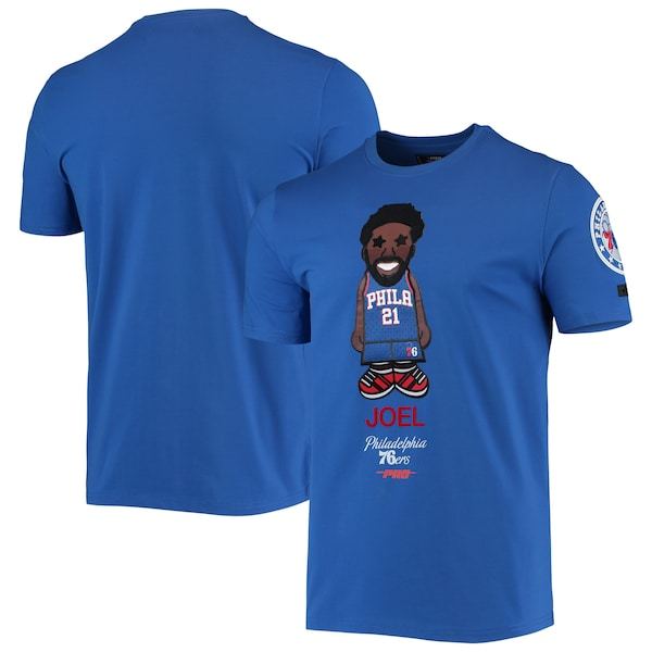 Joel Embiid Philadelphia 76ers Pro Standard Caricature T-Shirt - Royal
