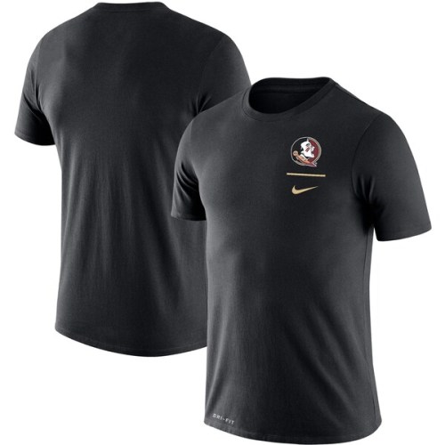 Florida State Seminoles Nike Logo Stack Legend Performance T-Shirt - Black