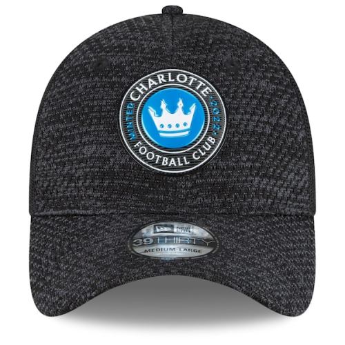 Charlotte FC New Era Kick-Off 39THIRTY Flex Hat - Black