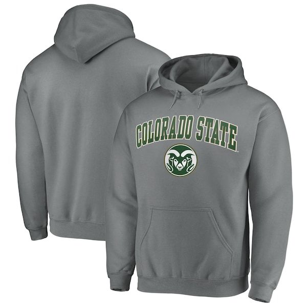 Fanatics Branded Colorado State Rams Campus Pullover Hoodie - Charcoal