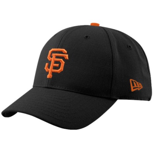 San Francisco Giants New Era Youth The League 9FORTY Adjustable Hat - Black