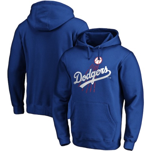 Los Angeles Dodgers Fanatics Branded Cooperstown Collection Huntington Team Pullover Hoodie - Royal