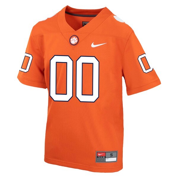 Clemson Tigers Nike Youth Custom Game Jersey - Orange