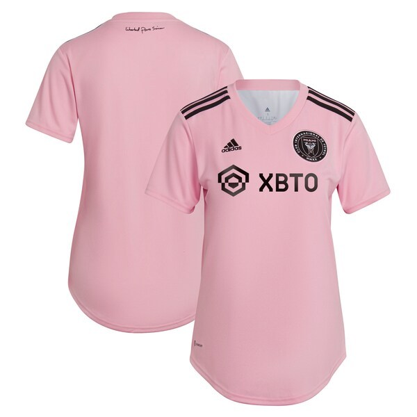 Inter Miami CF adidas Women's 2022 The Heart Beat Kit Replica Blank Jersey - Pink