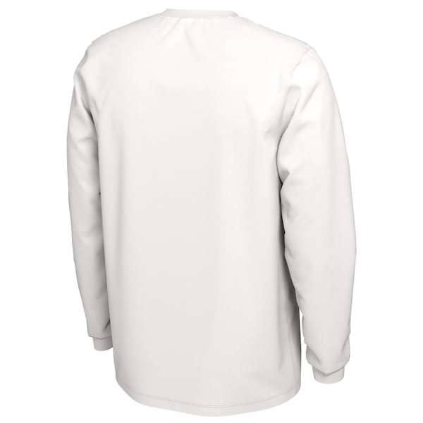 Iowa State Cyclones Nike Ball In Bench Long Sleeve T-Shirt - White